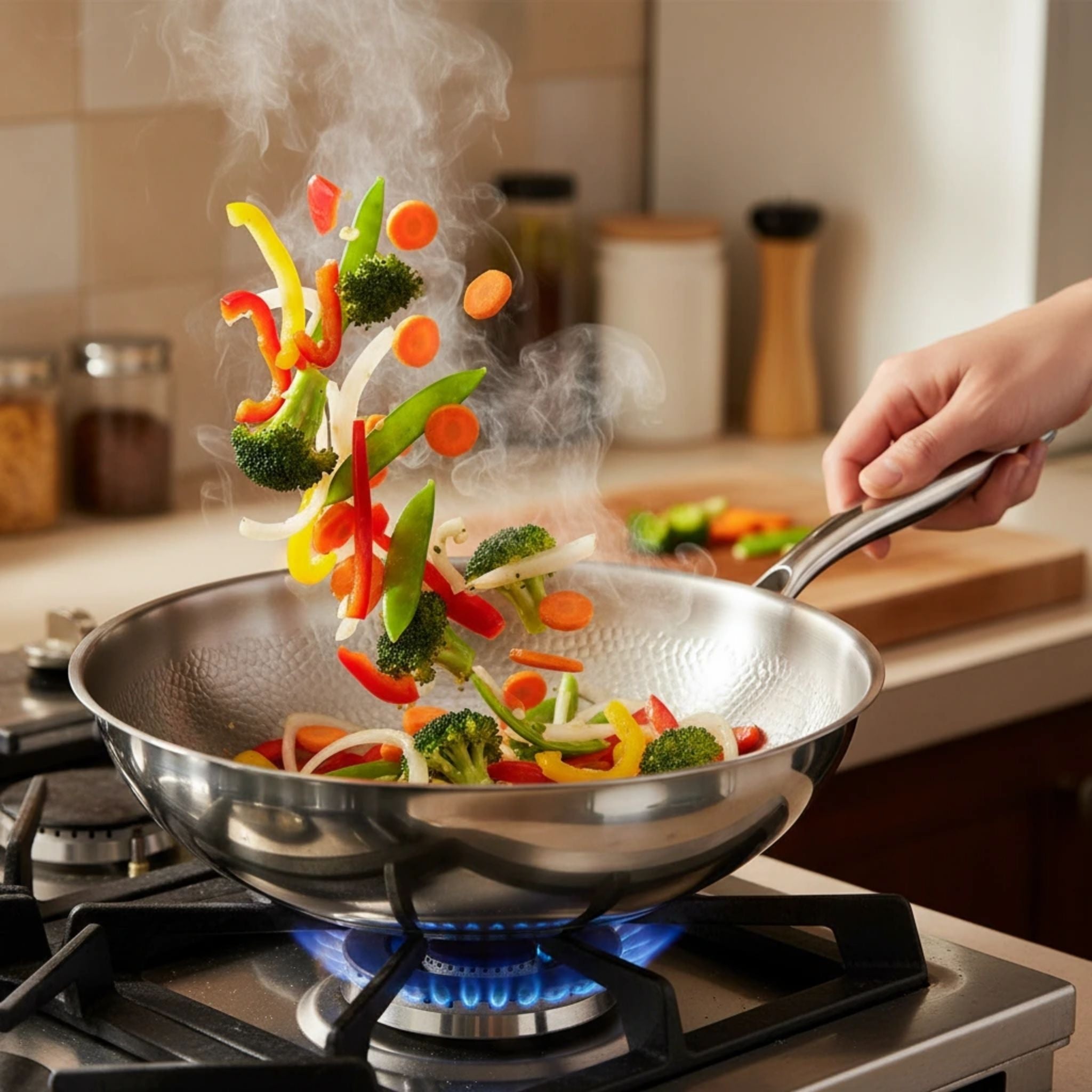 Dubois Cuisine - Bundle Wok & Poêle en Titane