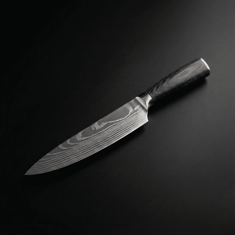 Japanese-Style Chef’s Knife – 8.1 inch (20.5 cm) Precision Blade