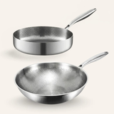 Dubois Cuisine - Bundle Wok & Poêle en Titane